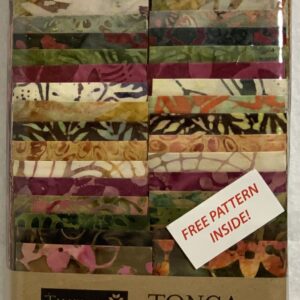 Tonga Batiks Strip Set - Mulberry