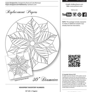 Poinsettia Replacement Papers