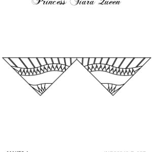 Princess Tiara Queen Border Expansion Pattern