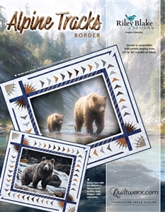Alpine Tracks - Border Pattern