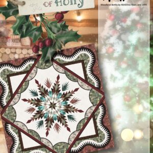 Boughs of Holly (Discontinued) Size 99" x 99"
